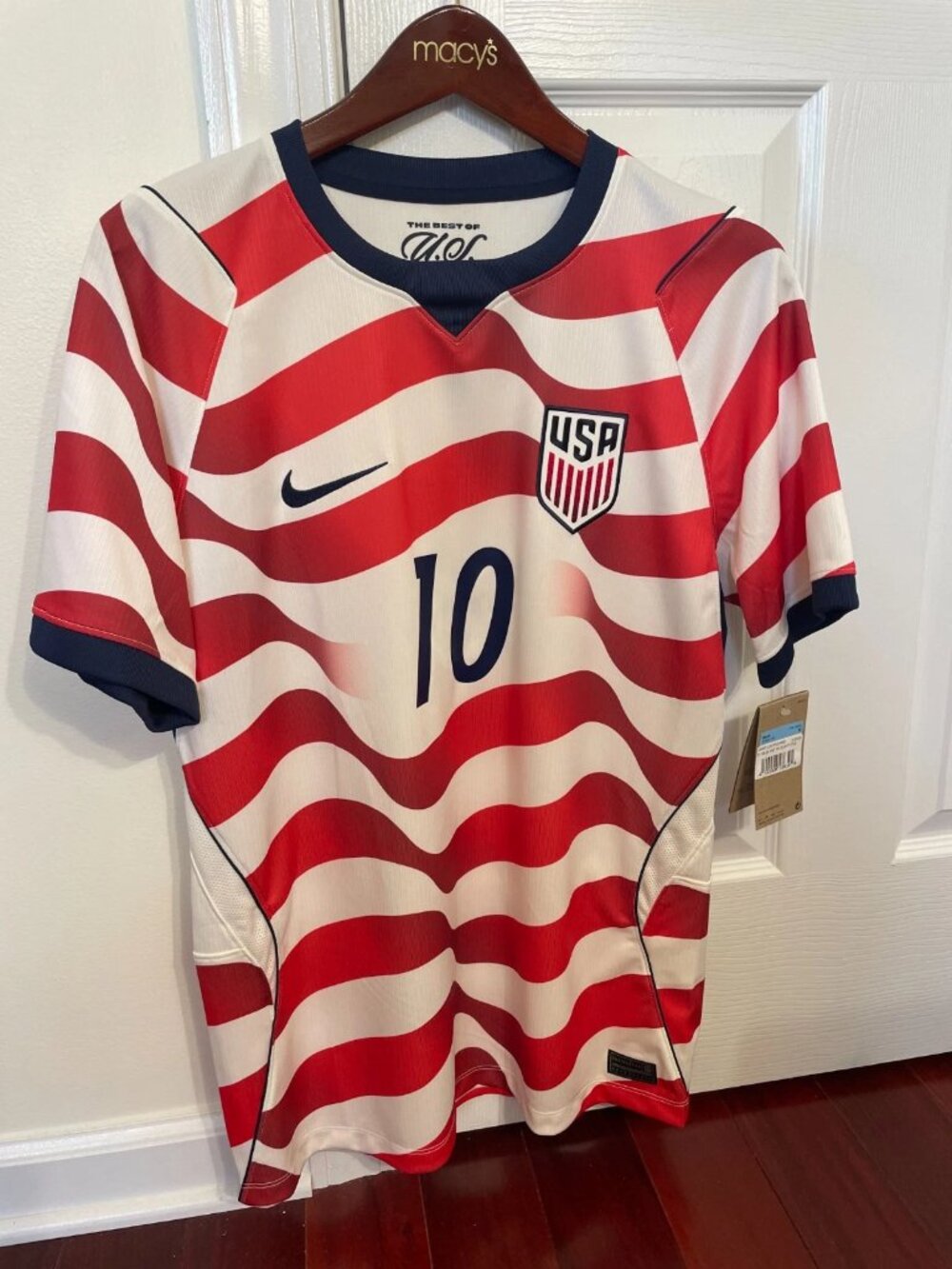 Adult Christian Pulisic 2026 World Cup Soccer 10 Jersey